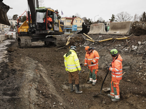 Bromstensstaden grävare