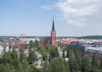 Luleå, stadsvy